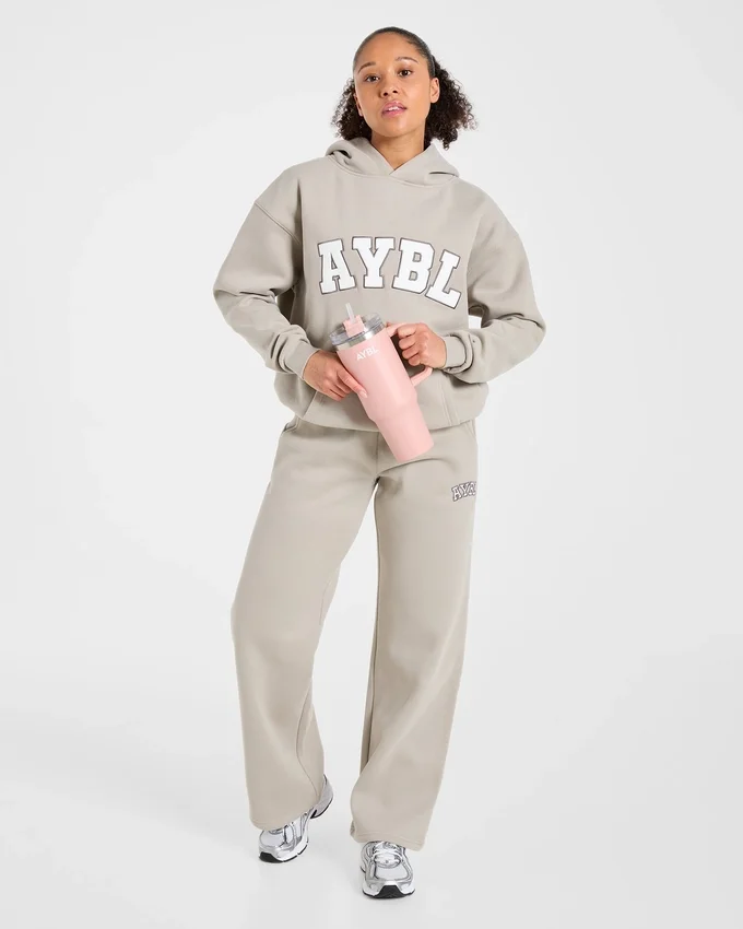 Varsity 2.0 oversized Joggingbroek met rechte pijpen