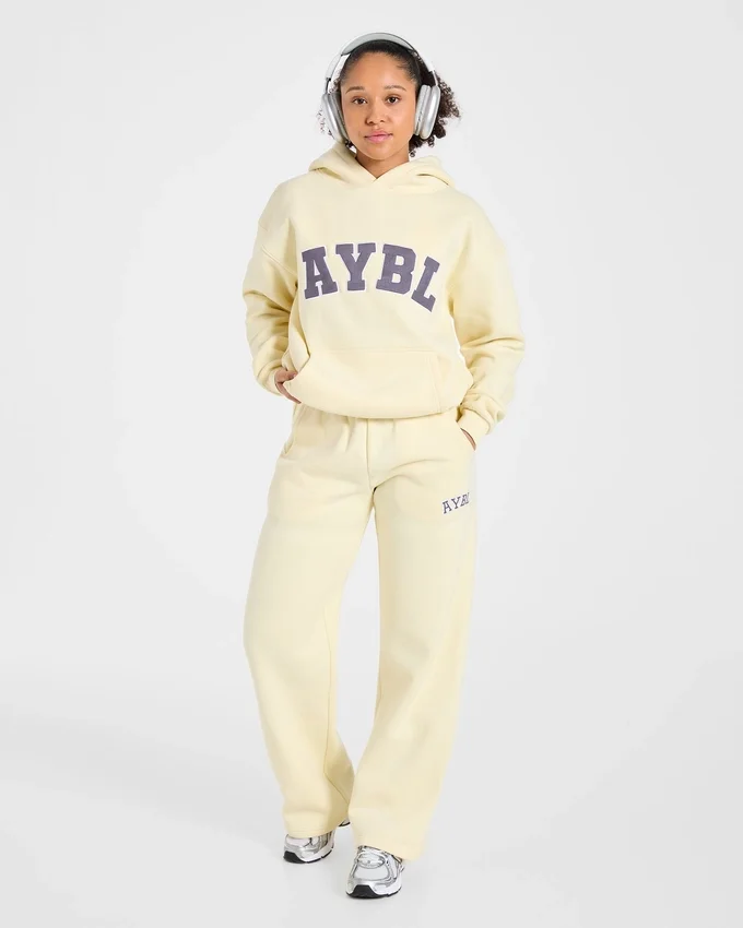 Varsity 2.0 oversized Joggingbroek met rechte pijpen