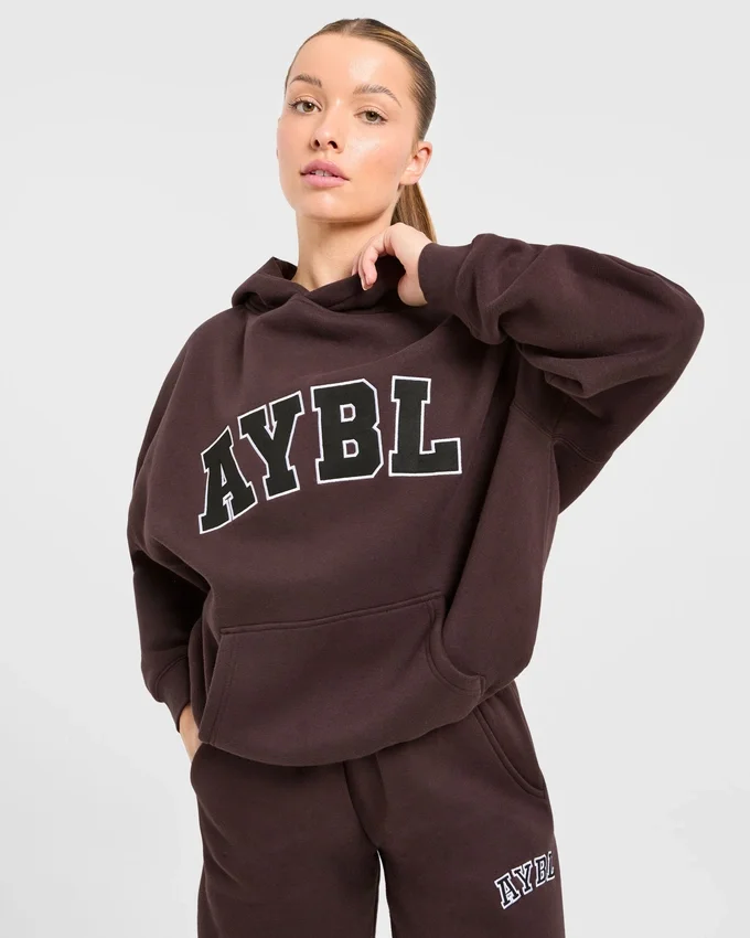 Varsity 2.0 oversized Joggingbroek met rechte pijpen