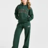 Varsity 2.0 oversized Joggingbroek met rechte pijpen