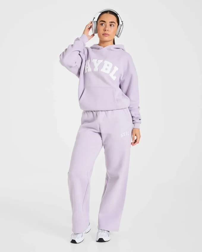 Varsity 2.0 oversized Joggingbroek met rechte pijpen