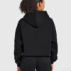 Varsity-hoodie met applicatie in oversized pasvorm