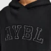 Varsity-hoodie met applicatie in oversized pasvorm