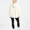 Varsity Minimal Logo oversized gebreide hoodie