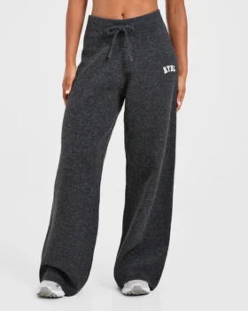 Varsity oversized gebreide Joggingbroeken