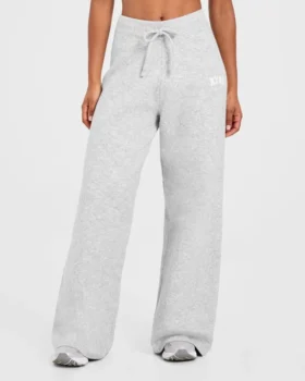 Varsity oversized gebreide Joggingbroeken