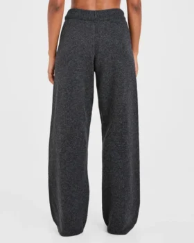 Varsity oversized gebreide Joggingbroeken