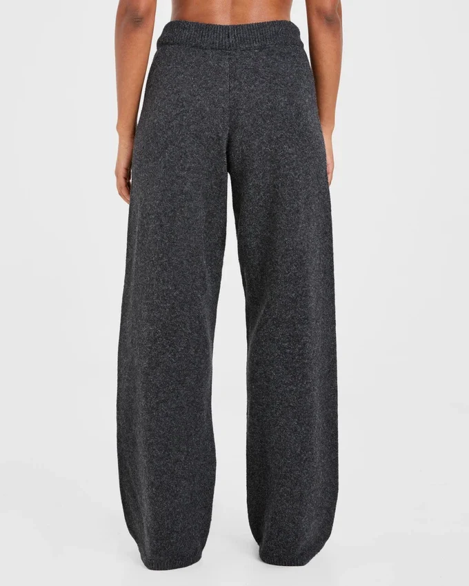 Varsity oversized gebreide Joggingbroeken