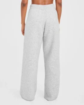 Varsity oversized gebreide Joggingbroeken
