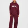 Varsity oversized gebreide Joggingbroeken