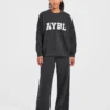 Varsity oversized gebreide Joggingbroeken