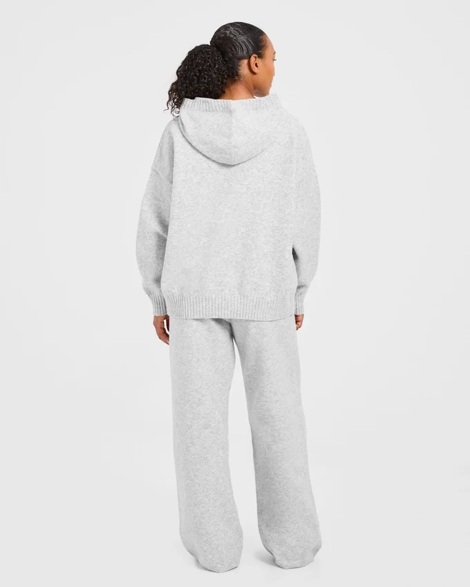 Varsity oversized gebreide Joggingbroeken