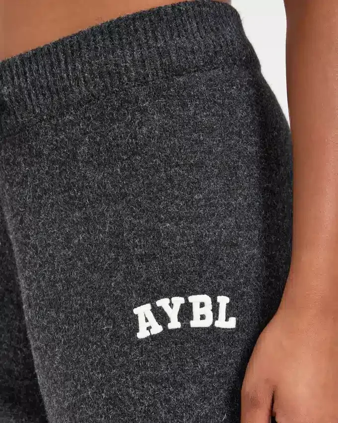 Varsity oversized gebreide Joggingbroeken
