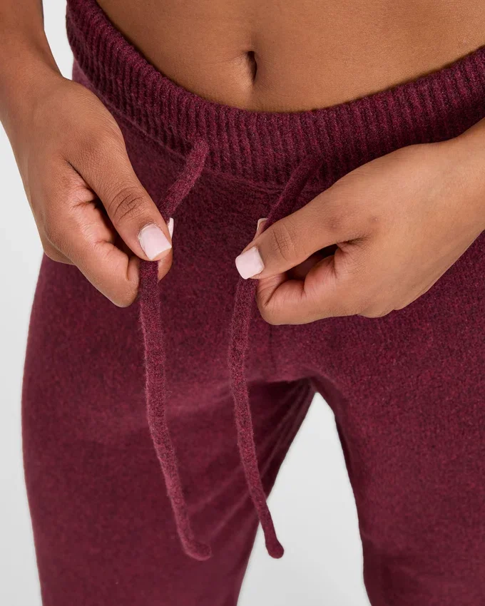 Varsity oversized gebreide Joggingbroeken