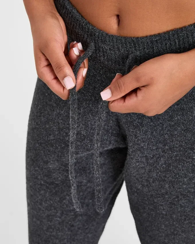 Varsity oversized gebreide Joggingbroeken