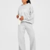 Varsity oversized gebreide Joggingbroeken