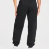Varsity Oversized Joggingbroek met Opgestikt Logo