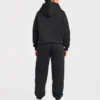 Varsity Oversized Joggingbroek met Opgestikt Logo