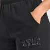 Varsity Oversized Joggingbroek met Opgestikt Logo