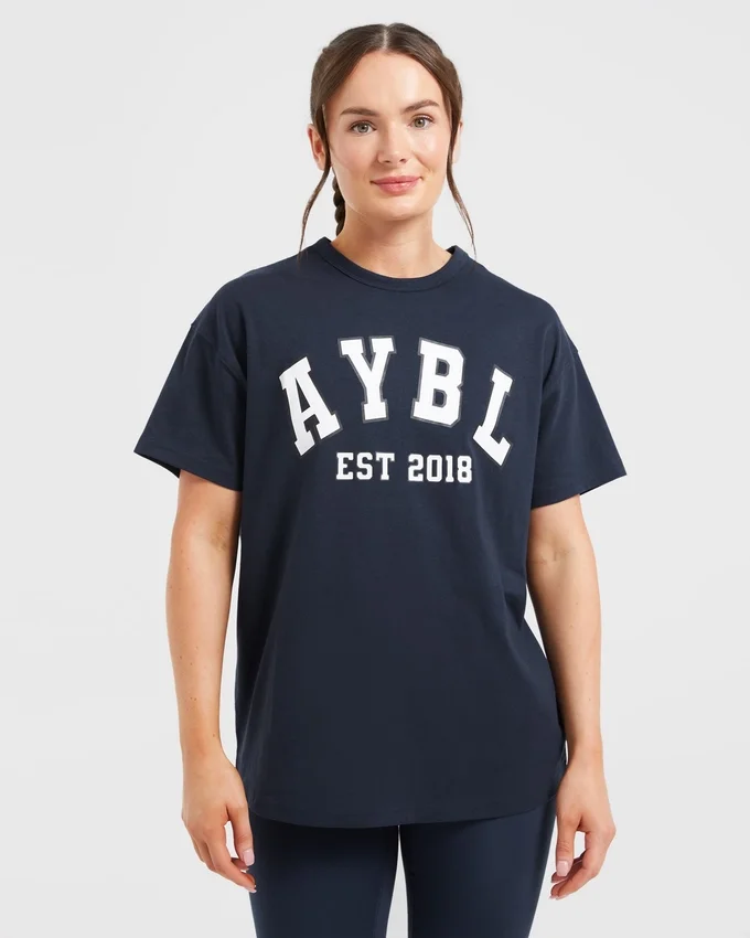 Varsity oversized T-shirt