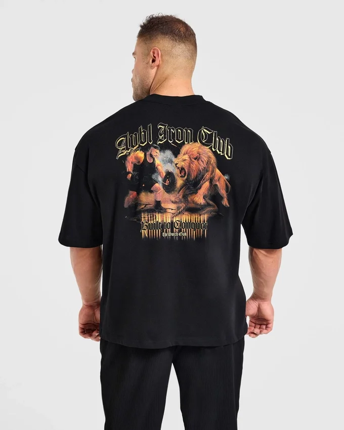 Wesley Vissers x Built to Conquer oversized T-shirt
