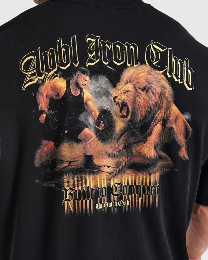 Wesley Vissers x Built to Conquer oversized T-shirt