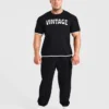 Wesley Vissers x Oversized geribde Joggingbroeken