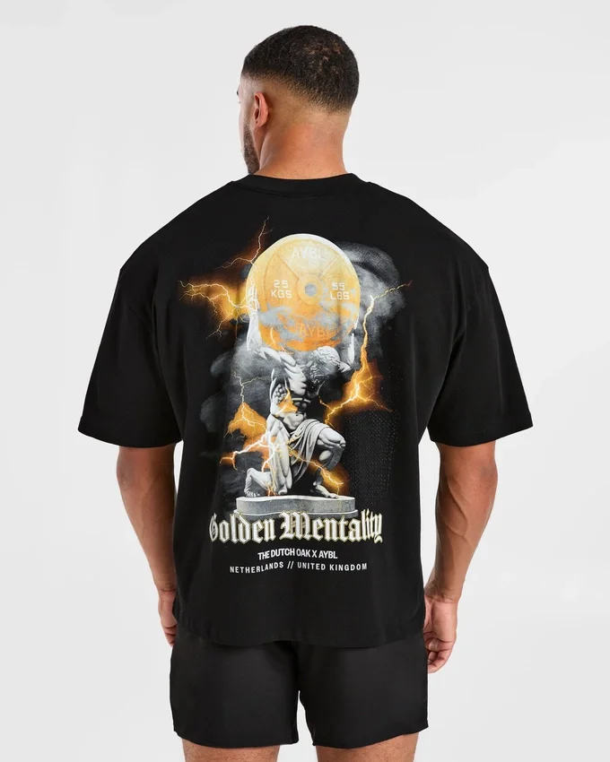 Wesley Vissers x Golden Mentality oversized T-shirt