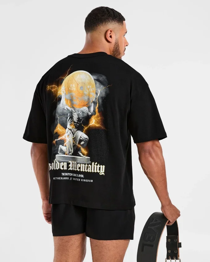 Wesley Vissers x Golden Mentality oversized T-shirt