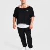 Wesley Vissers x Old School T-shirt met wijde hals