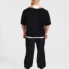 Wesley Vissers x Old School T-shirt met wijde hals