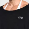 Wesley Vissers x Old School T-shirt met wijde hals
