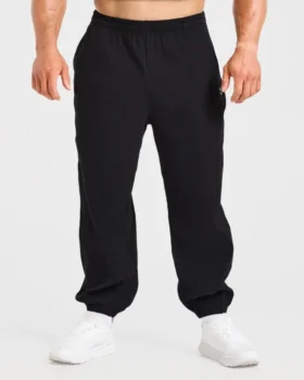 Wesley Vissers x Oversized geribde Joggingbroeken
