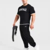 Wesley Vissers x Oversized geribde Joggingbroeken