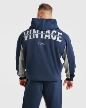Wesley Vissers x Oversized hoodie met rits
