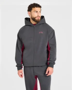 Wesley Vissers x Oversized hoodie met rits
