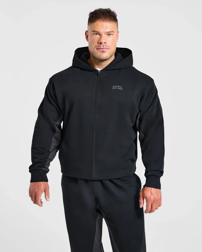Wesley Vissers x Oversized hoodie met rits