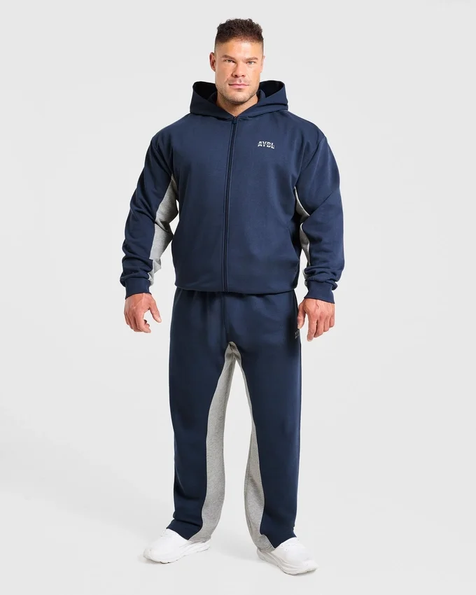Wesley Vissers x Oversized hoodie met rits