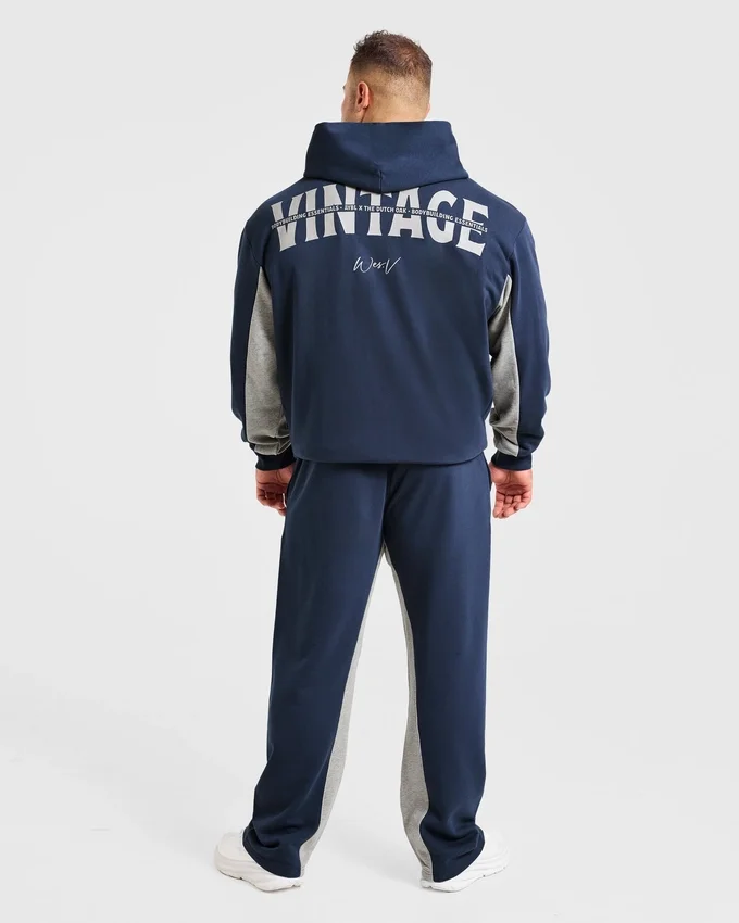 Wesley Vissers x Oversized hoodie met rits