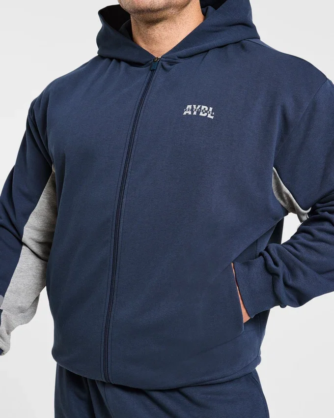 Wesley Vissers x Oversized hoodie met rits