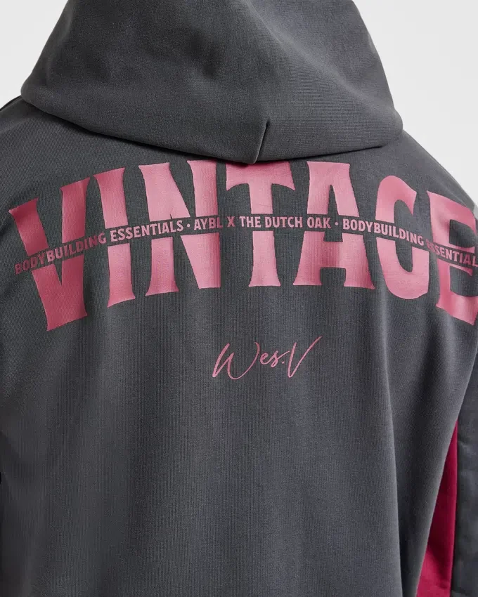 Wesley Vissers x Oversized hoodie met rits
