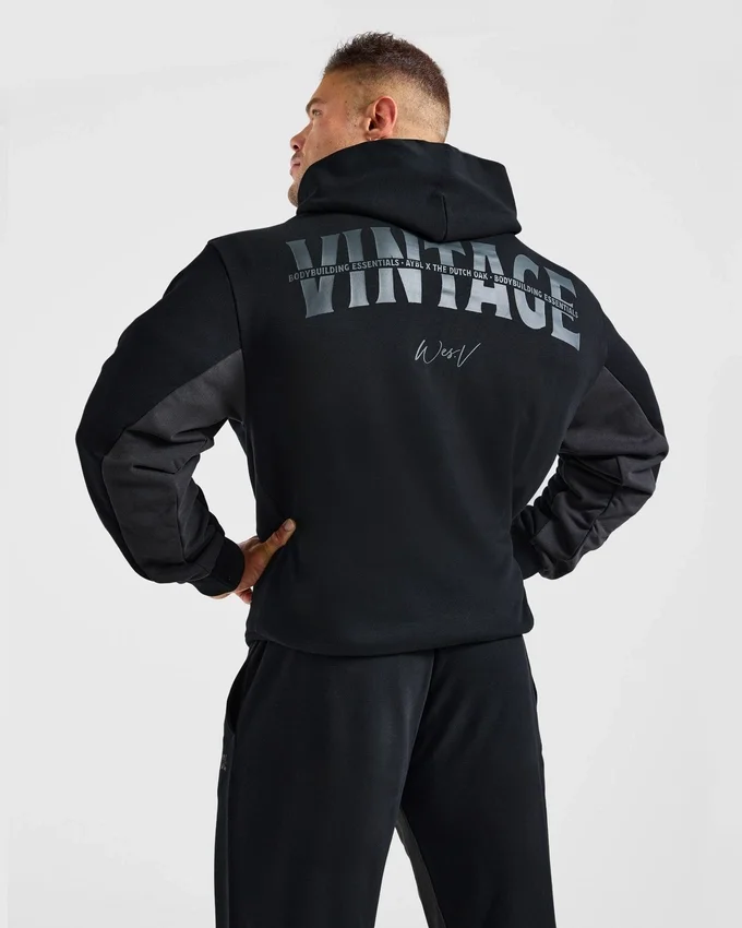 Wesley Vissers x Oversized hoodie met rits