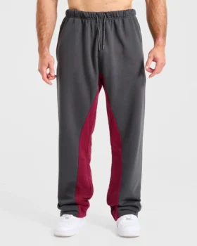 Wesley Vissers x Oversized Joggingbroek met rechte pijpen