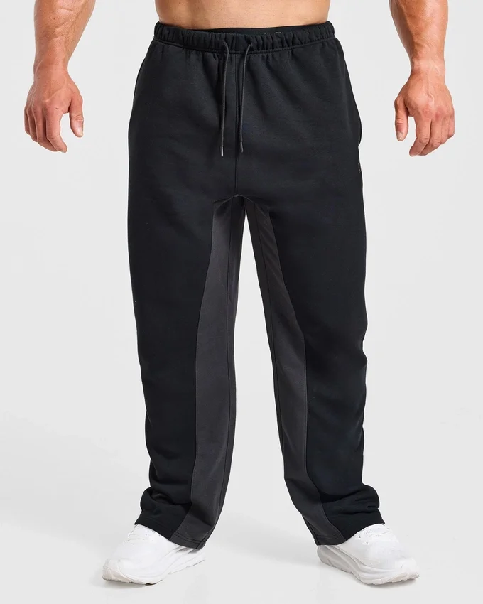 Wesley Vissers x Oversized Joggingbroek met rechte pijpen