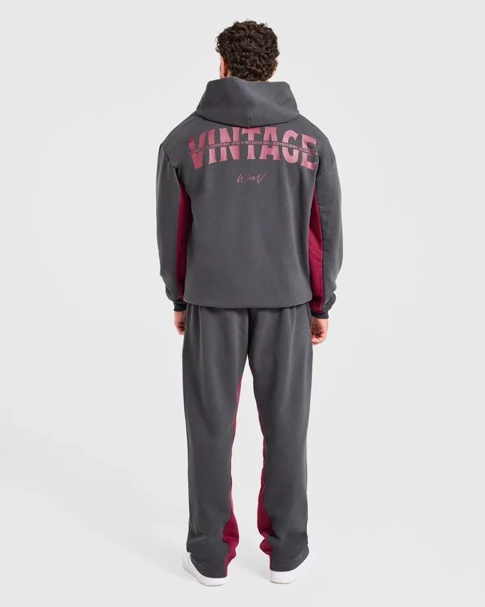 Wesley Vissers x Oversized hoodie met rits