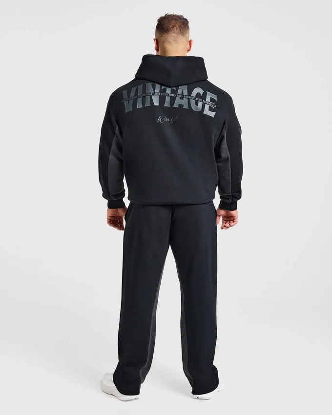 Wesley Vissers x Oversized hoodie met rits