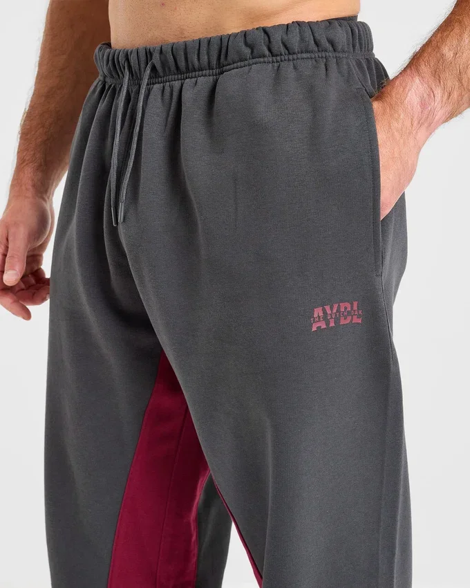 Wesley Vissers x Oversized Joggingbroek met rechte pijpen