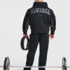 Wesley Vissers x Oversized Joggingbroek met rechte pijpen