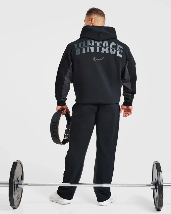 Wesley Vissers x Oversized Joggingbroek met rechte pijpen