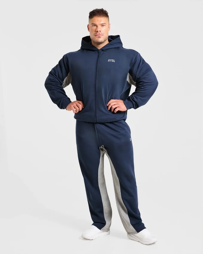 Wesley Vissers x Oversized Joggingbroek met rechte pijpen